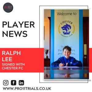 Ralph Lee Signs with Chester FC