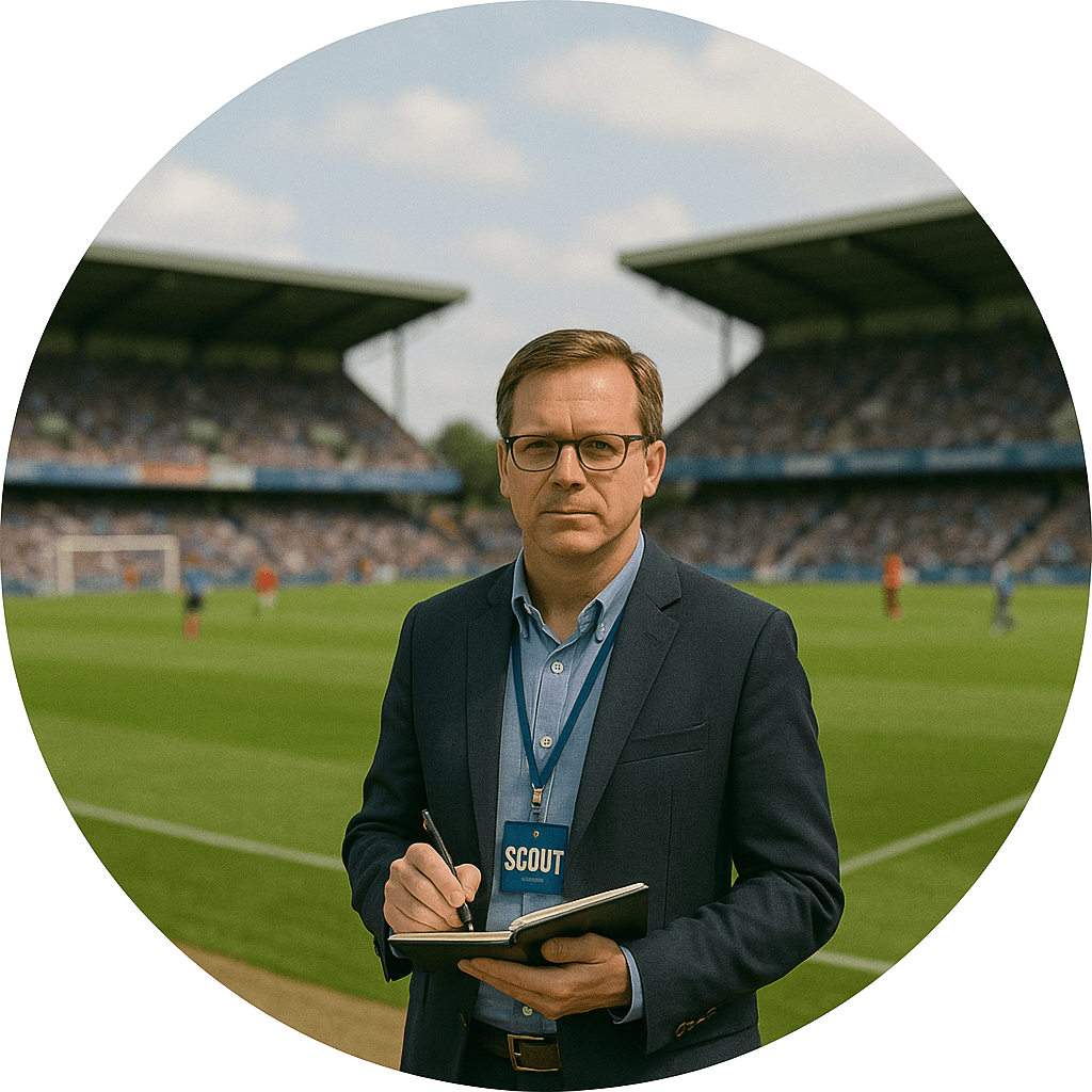 Profession football Scout for kids